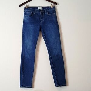Current Elliot Mid Rise Blue Skinny Jeans size 26